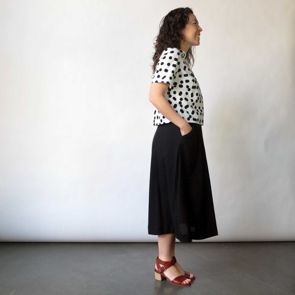 Curator SF Fawn Skirt - Black